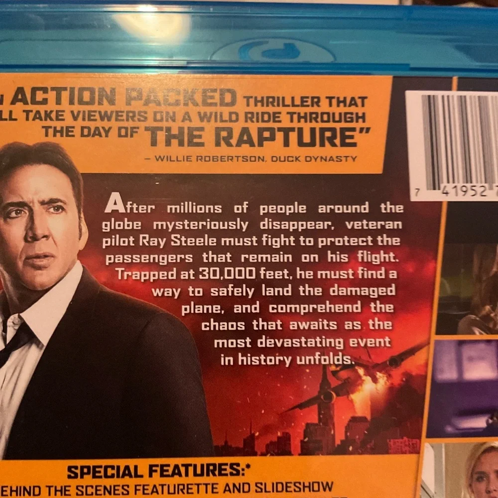 Blu Ray Disc - Left Behind.  V66